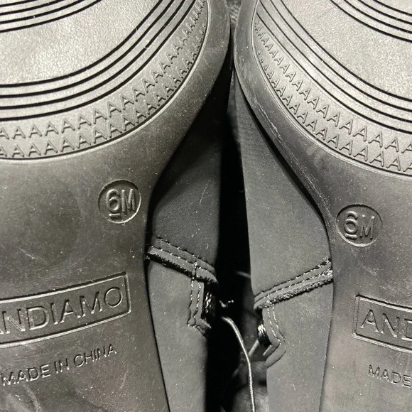 Andiamo Chic Black Women's Heels NWT - Picture 5 of 6